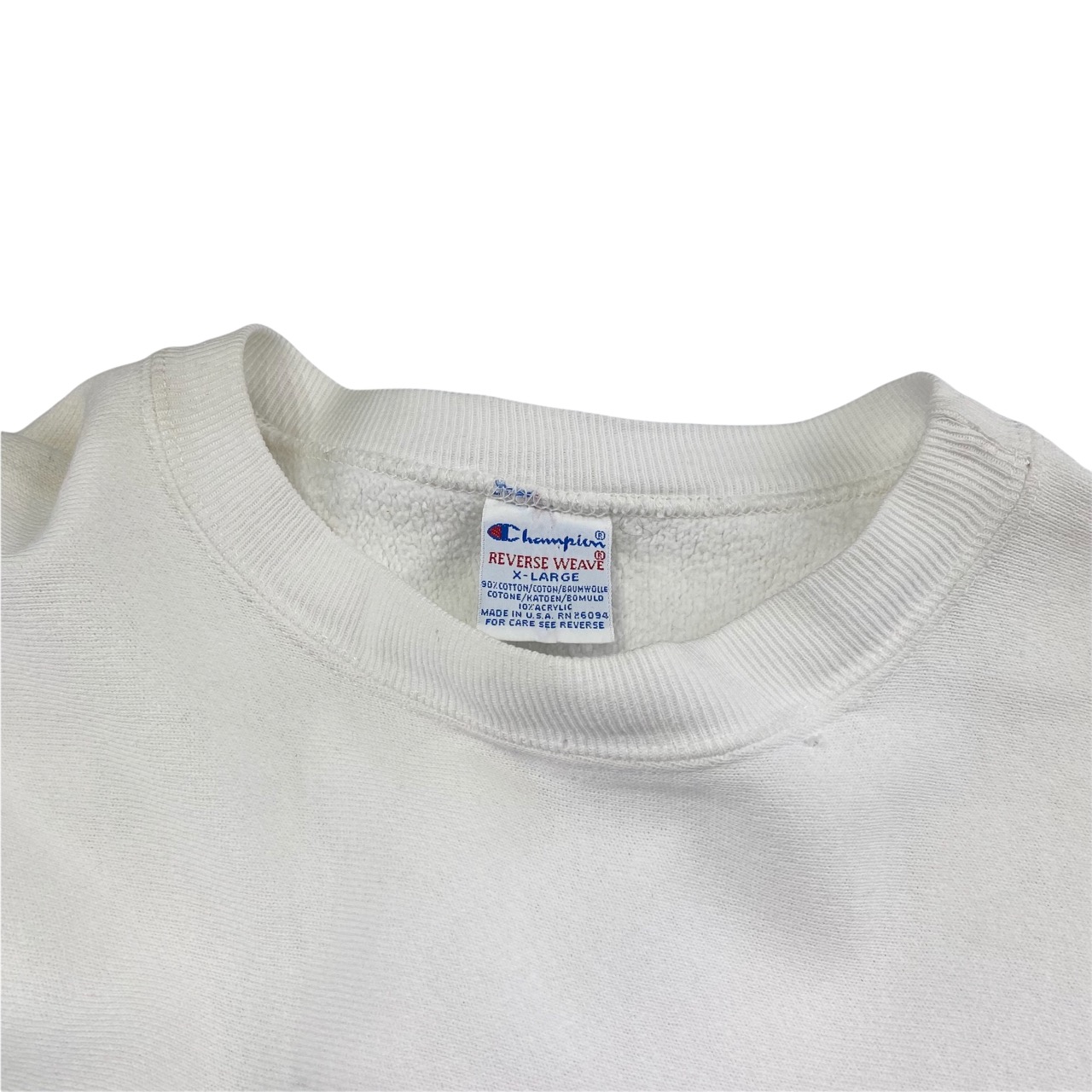 90s Champion Reverse Weave 染み込みプリント”YALE” (SIZE:XL