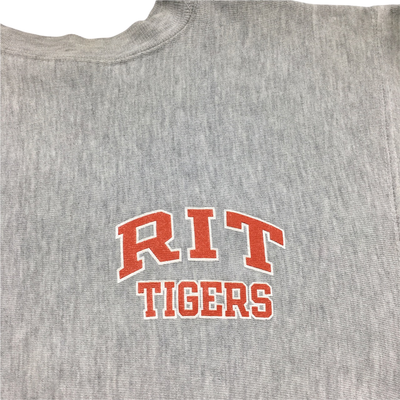 90s Champion Reverse Weave 両面プリント “RIT TIGERS” “R” (SIZE:L ...