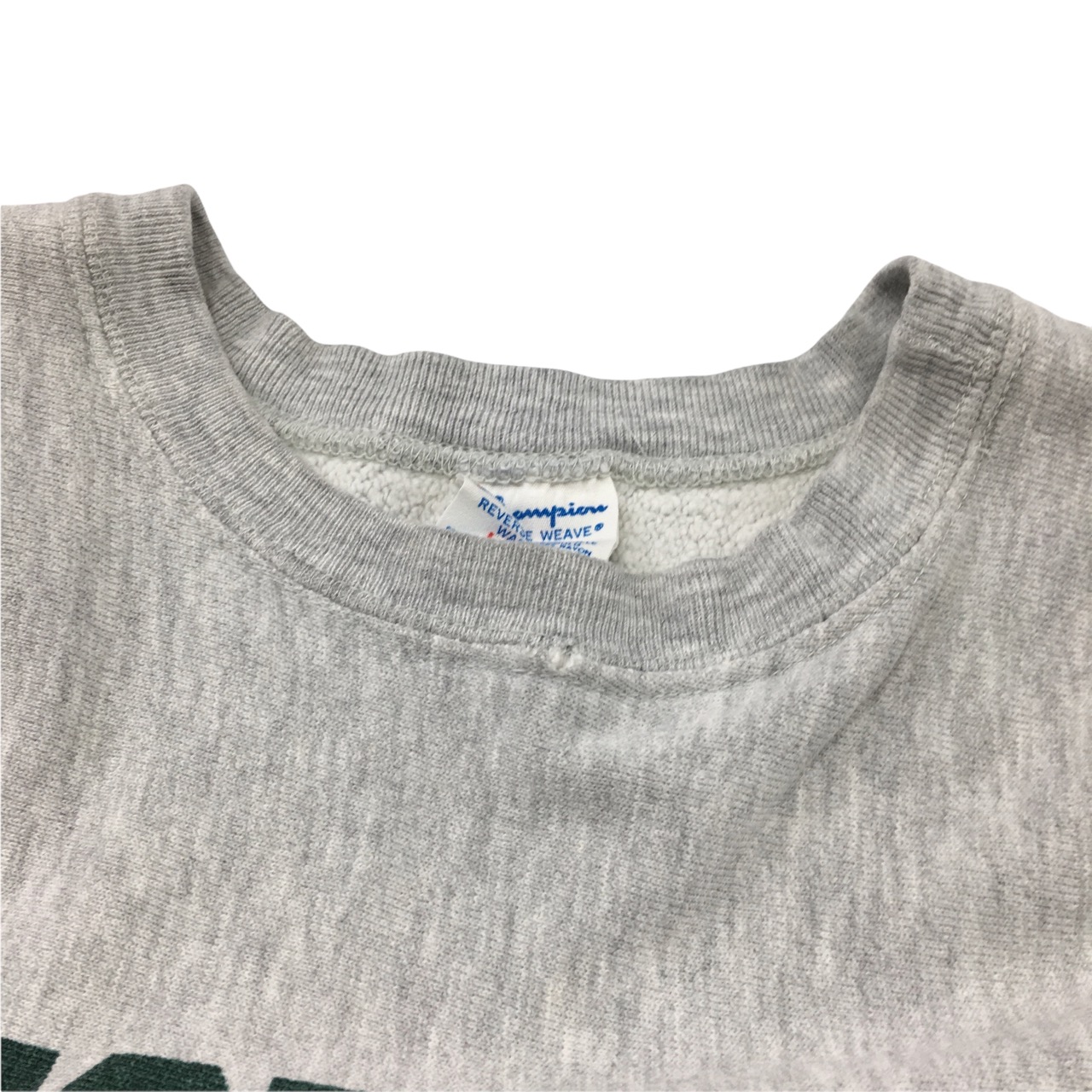 USA製 80s champion リバースウィーブ ミシガン 染み込み