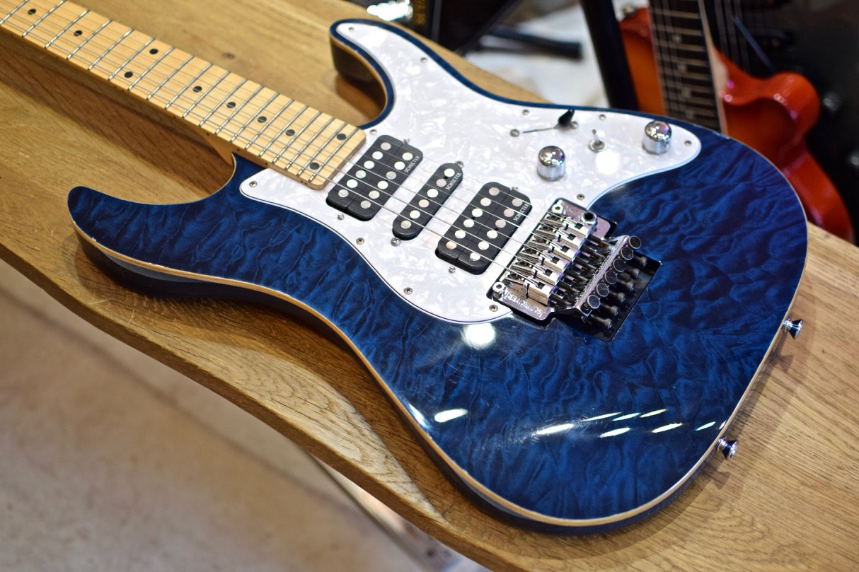 SCHECTER SD-2-24AS BLU/R - エレキギター