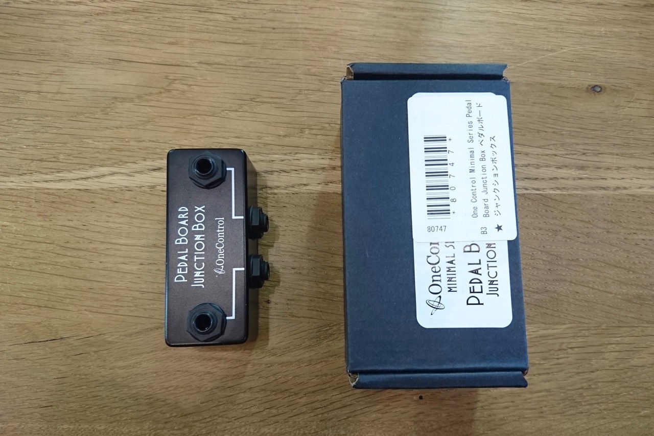 ONE CONTROL Minimal Series Pedal Board Junction Box LINER NOTES