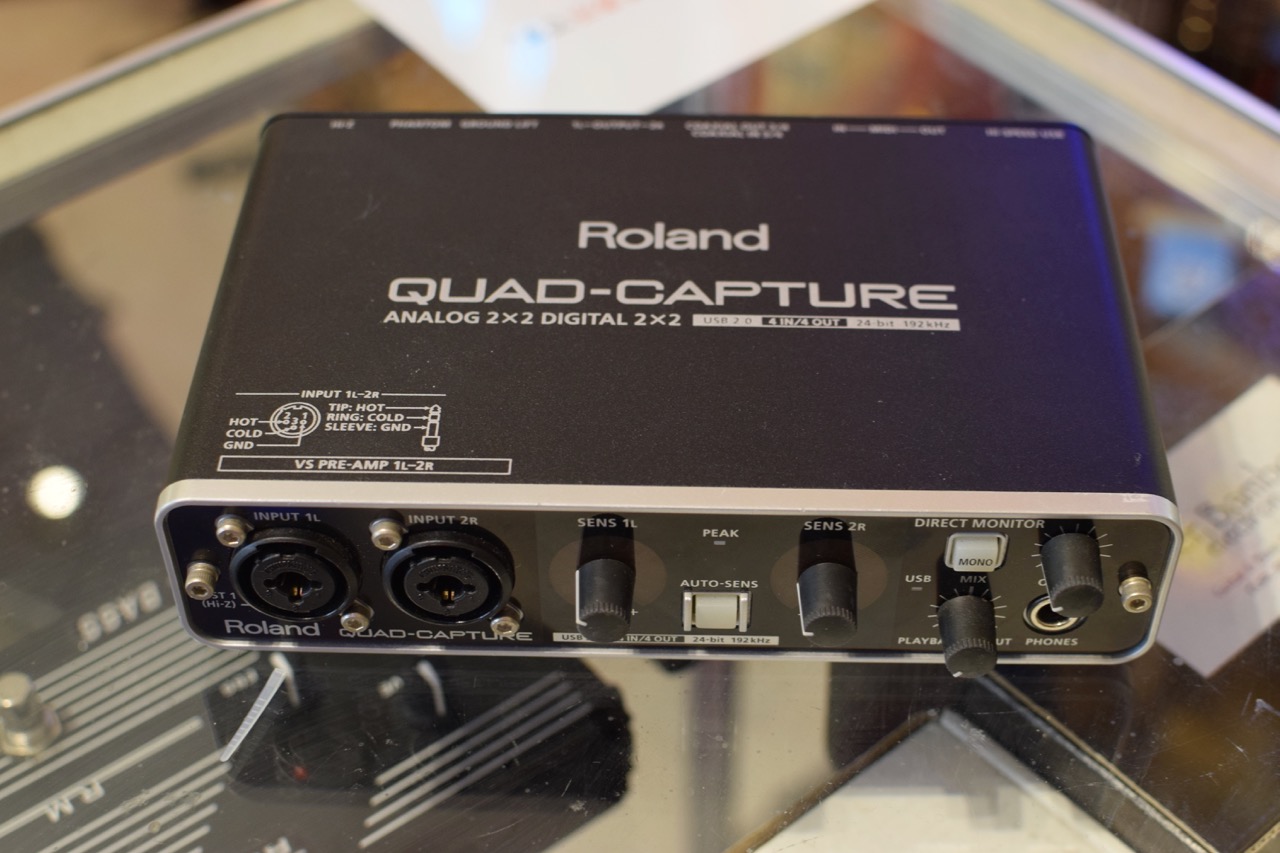 Roland QUAD-CAPTURE | LINER NOTES