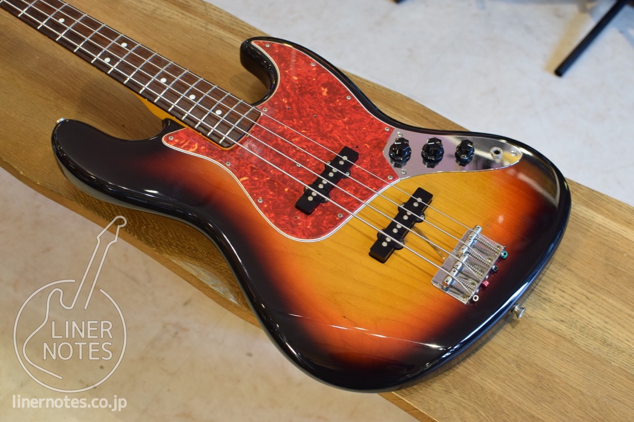 Fender Japan 1997-2000 JB62-58 Jazz Bass (3 Tone Sunburst) | LINER