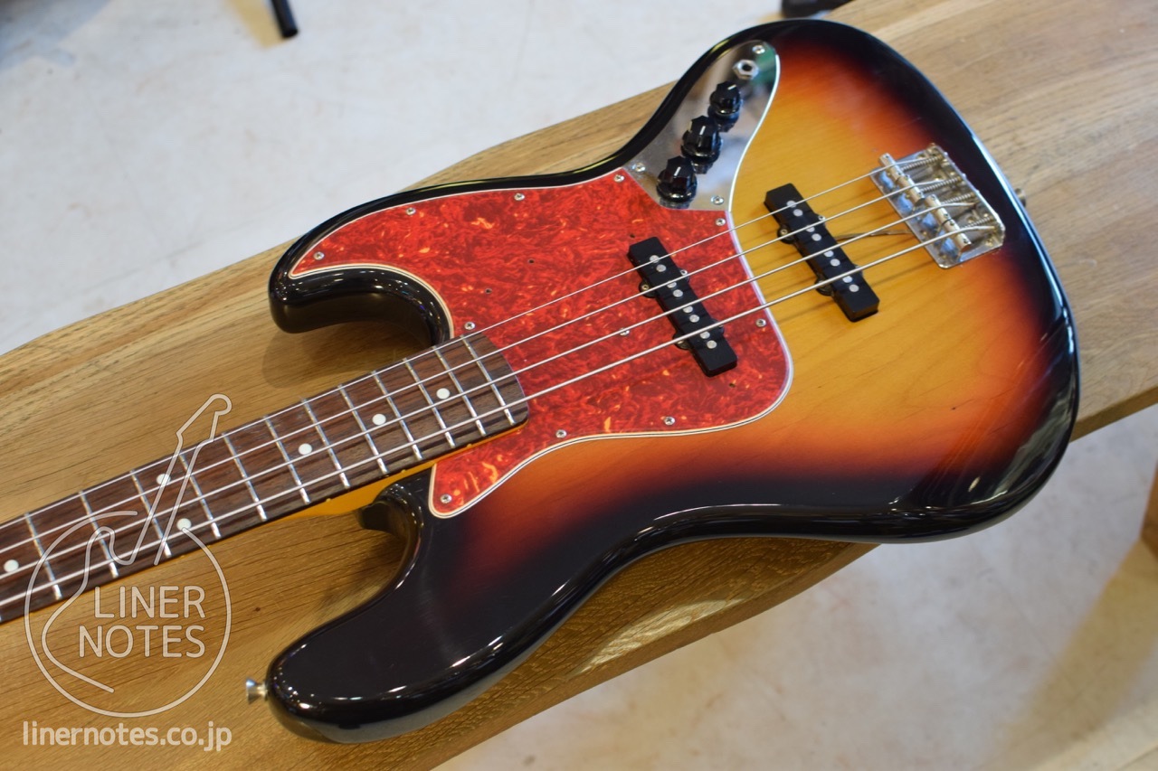 Fender Japan 1997-2000 JB62-58 Jazz Bass (3 Tone Sunburst) | LINER