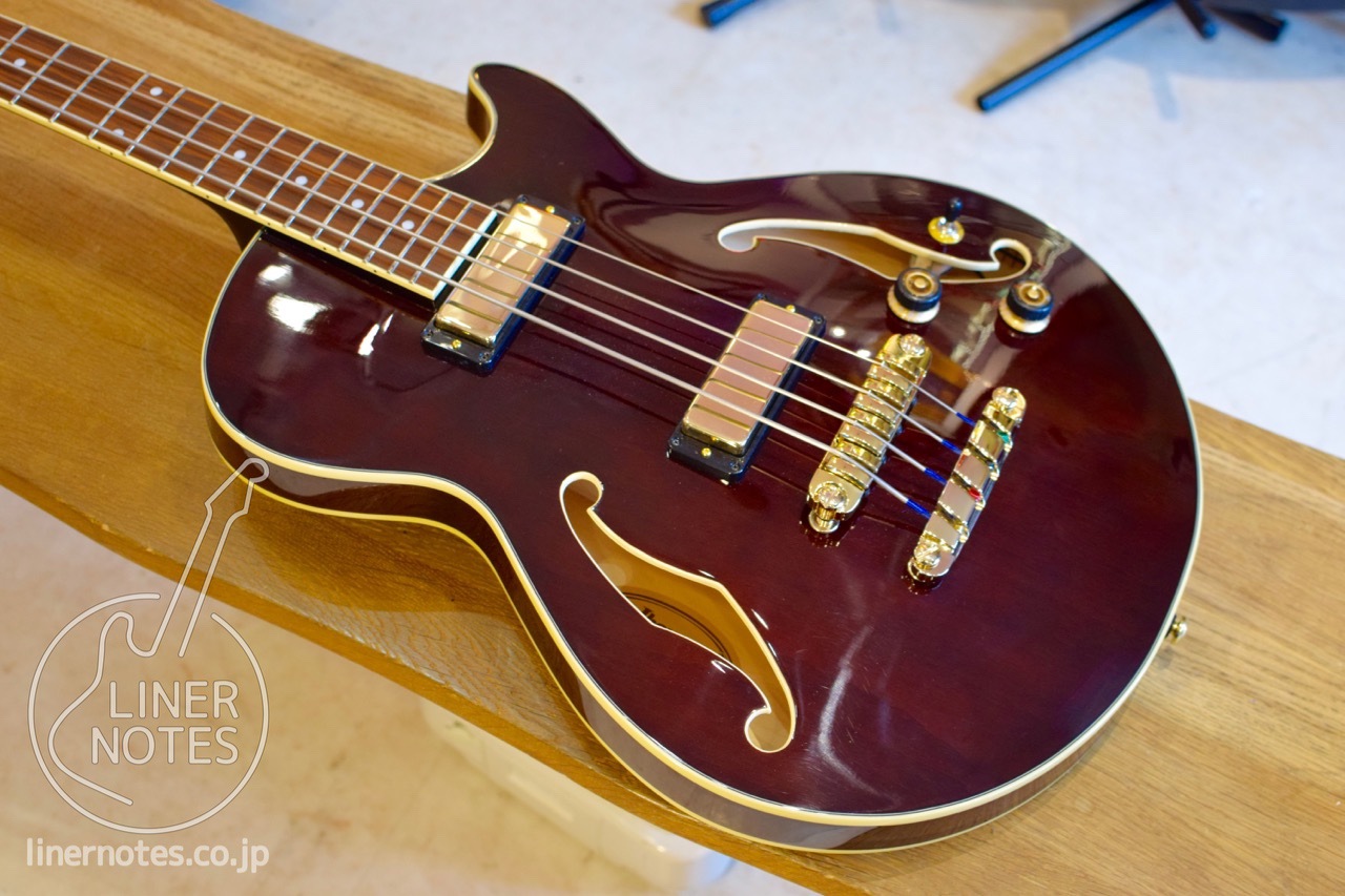 美品 Ibanez アイバニーズ AGB200-TBR セミアコベース ブラウン IBANEZ (アイバニーズ) セミアコベース AGB200-TBR-12-03
