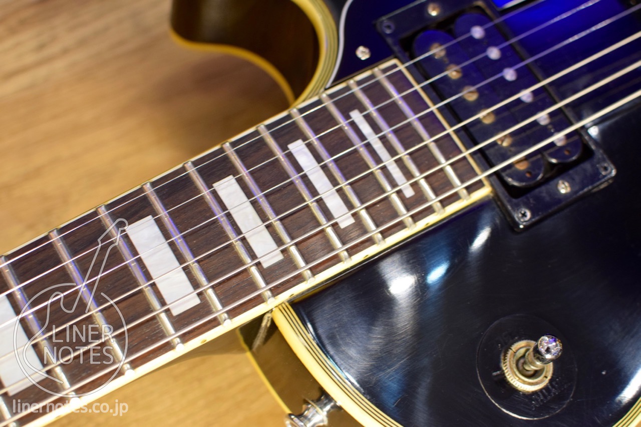 Burny 80's RLC-60 Les Paul Custom (Ebony) w/Gibson 496R & 500T