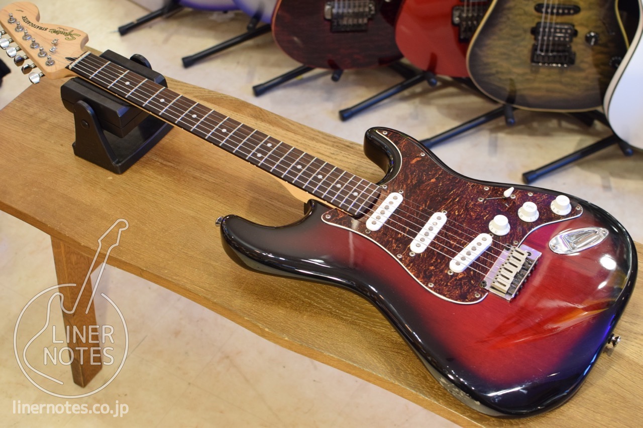 squire standard strat Antique Burst