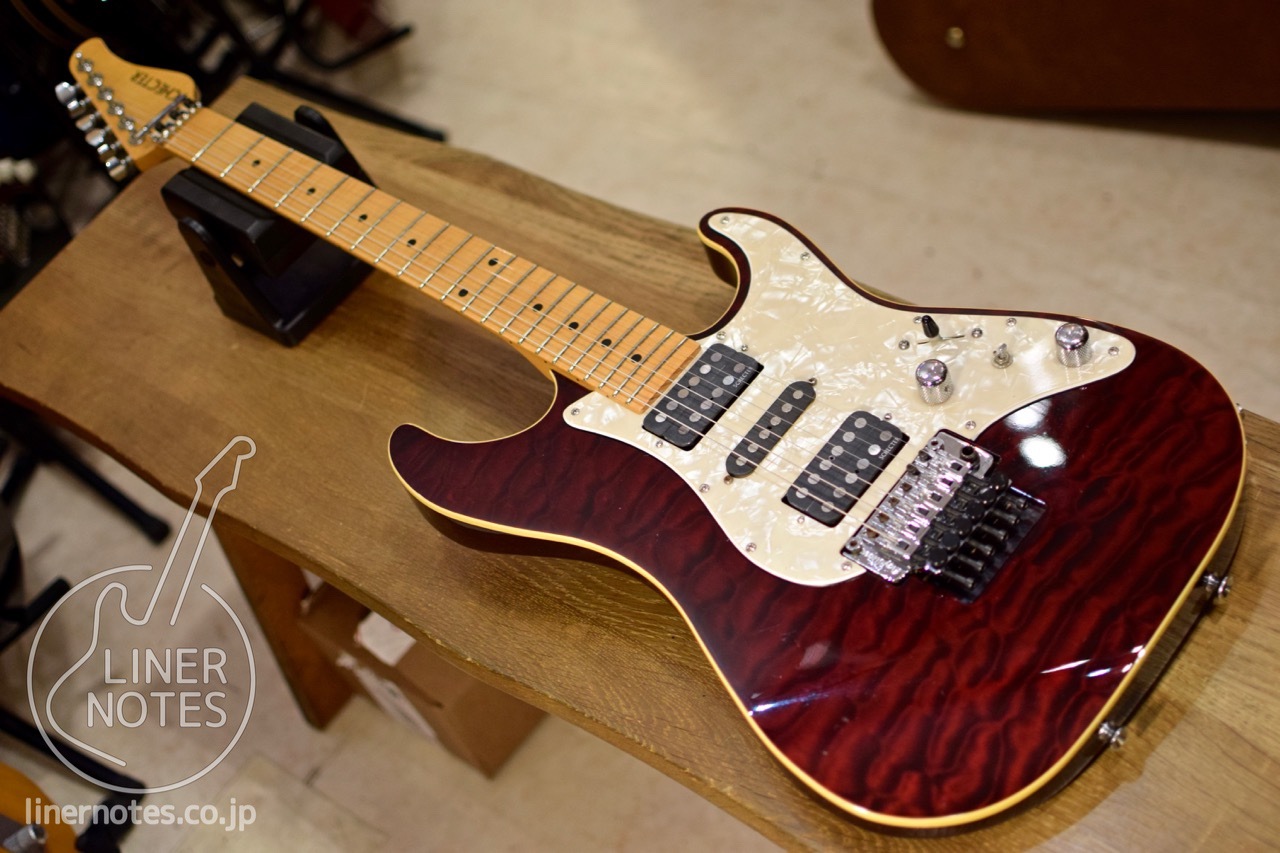 SCHECTER SD-2-22 Mod. (See Thru Red/Flame Maple Neck) | LINER NOTES