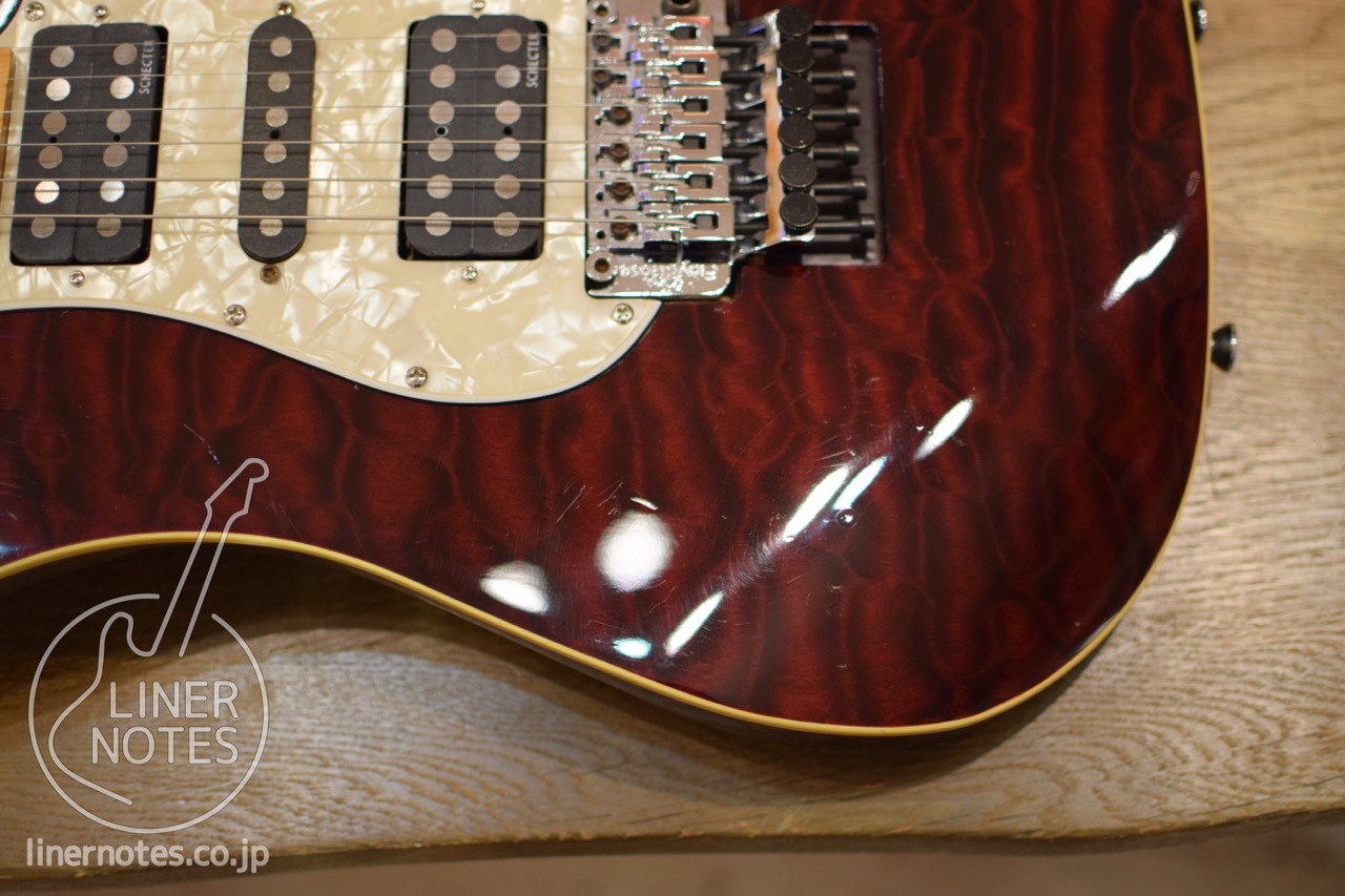 SCHECTER SD-2-22 Mod. (See Thru Red/Flame Maple Neck) | LINER NOTES