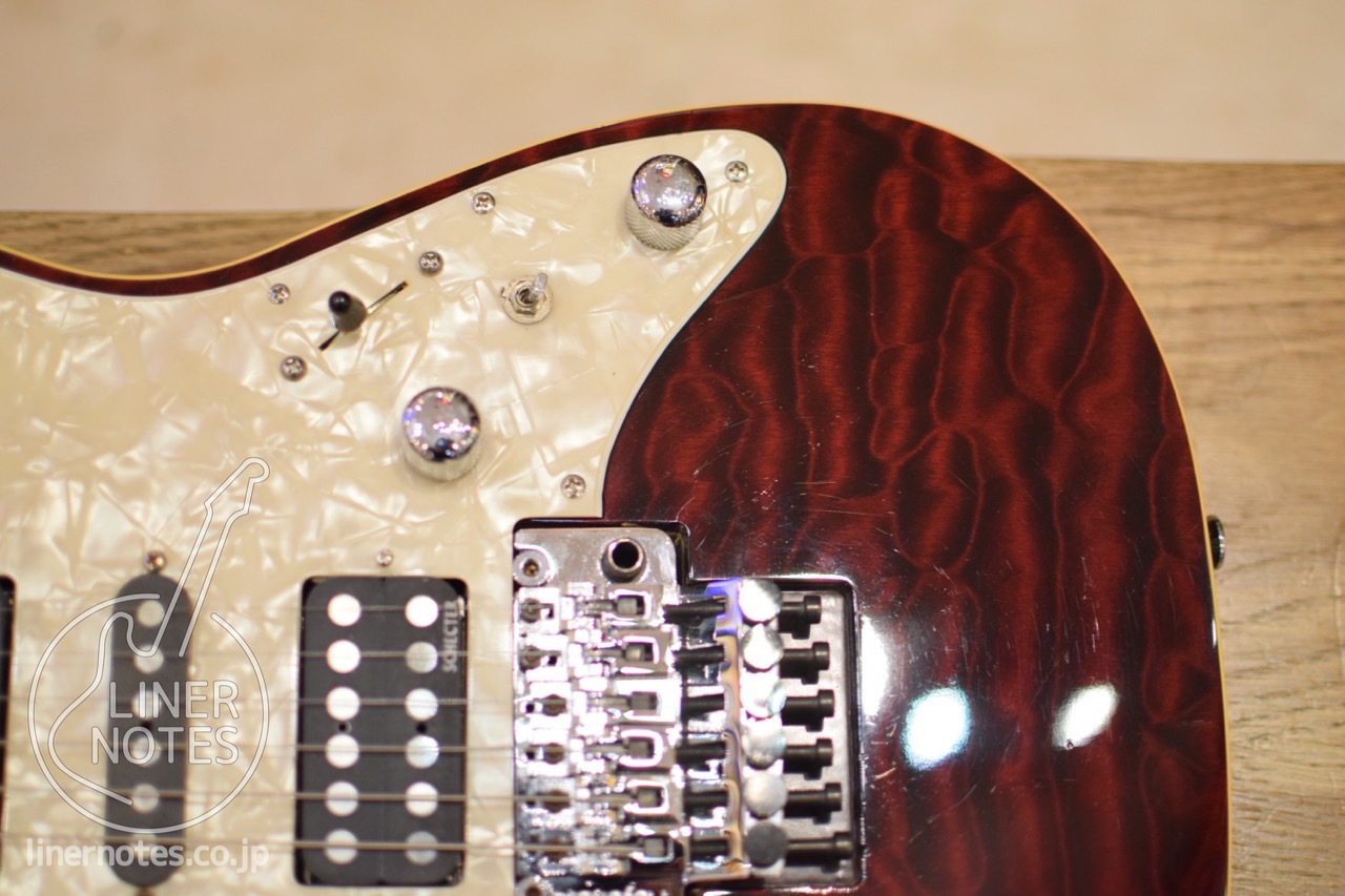 SCHECTER SD-2-22 Mod. (See Thru Red/Flame Maple Neck) | LINER NOTES