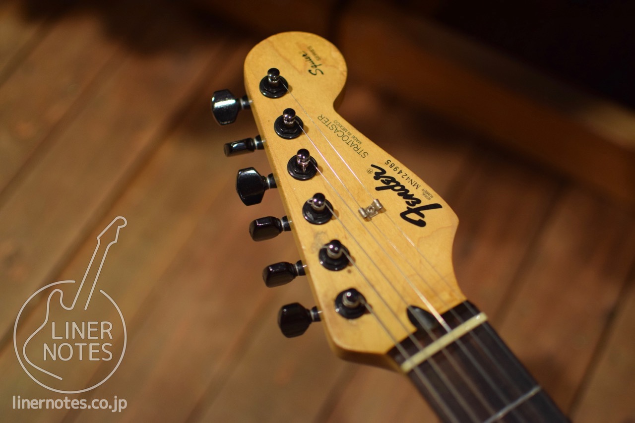 Fender Mexico 1994 Stratocaster Squier Series Relic (Black