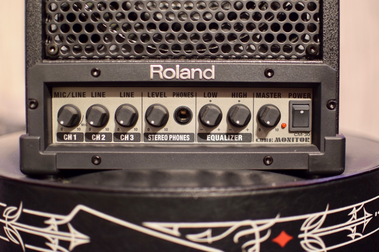 Roland CM-30 CUBE MONITOR | LINER NOTES