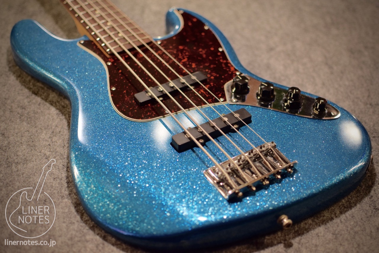 Fender 1999 Deluxe Active Jazz Bass Ⅴ (Blue Sparkle) | LINER NOTES