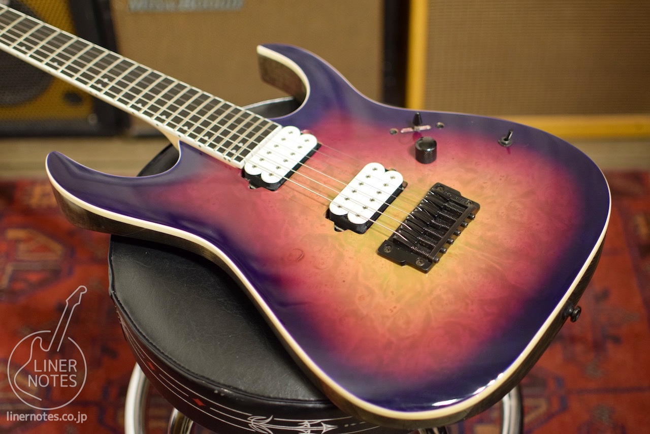 Ibanez 2017 RGIX6FDLB (Northern Light Burst) | LINER NOTES