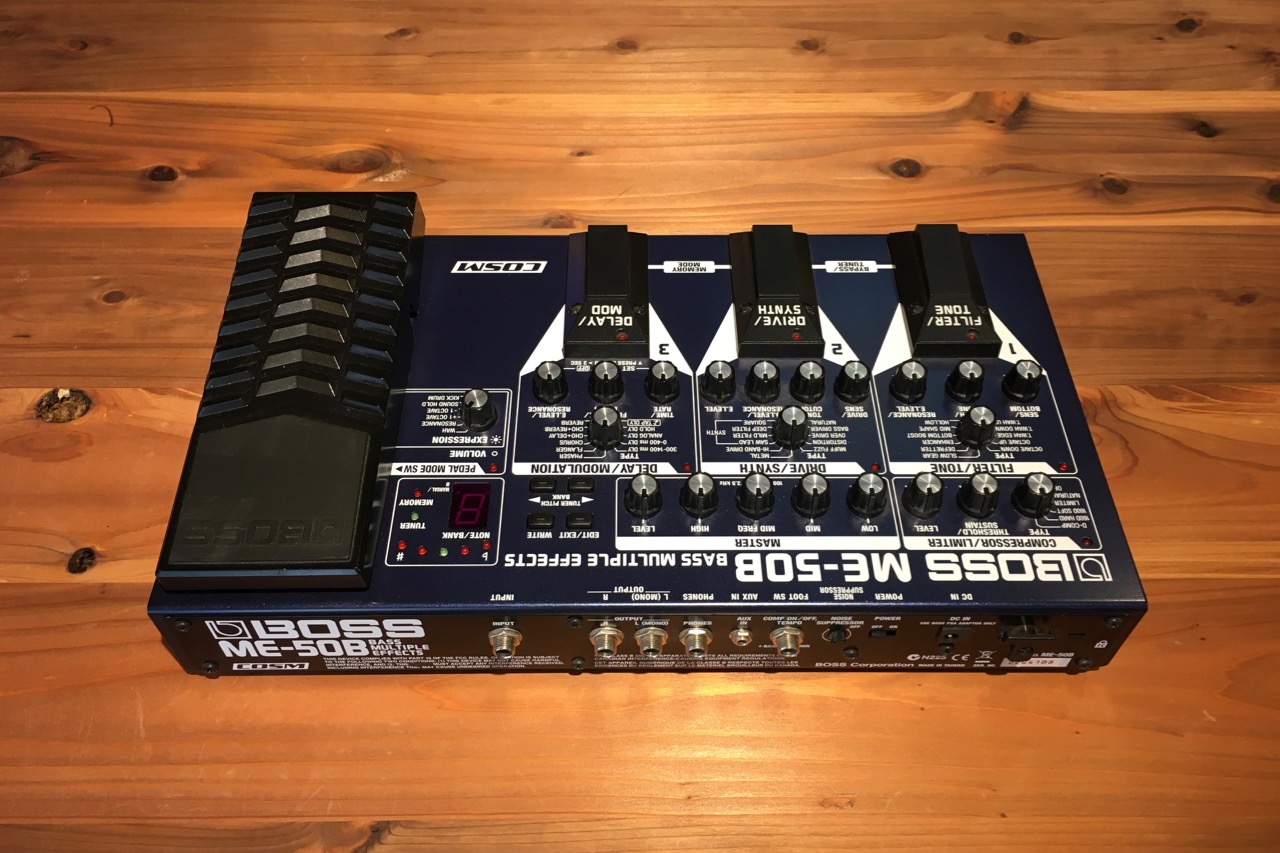 BOSS ME-50B Bass Multiple Effects | LINER NOTES