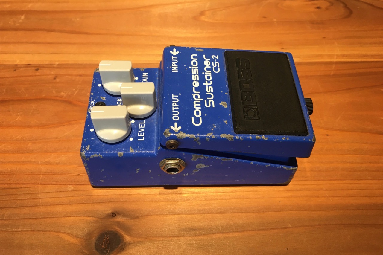 BOSS CS-2 Compression Sustainer mod | LINER NOTES