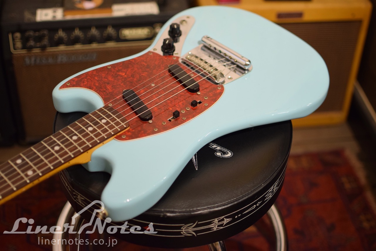 Fender MG69-72 ムスタング ソニックブルー カートコバーン | www