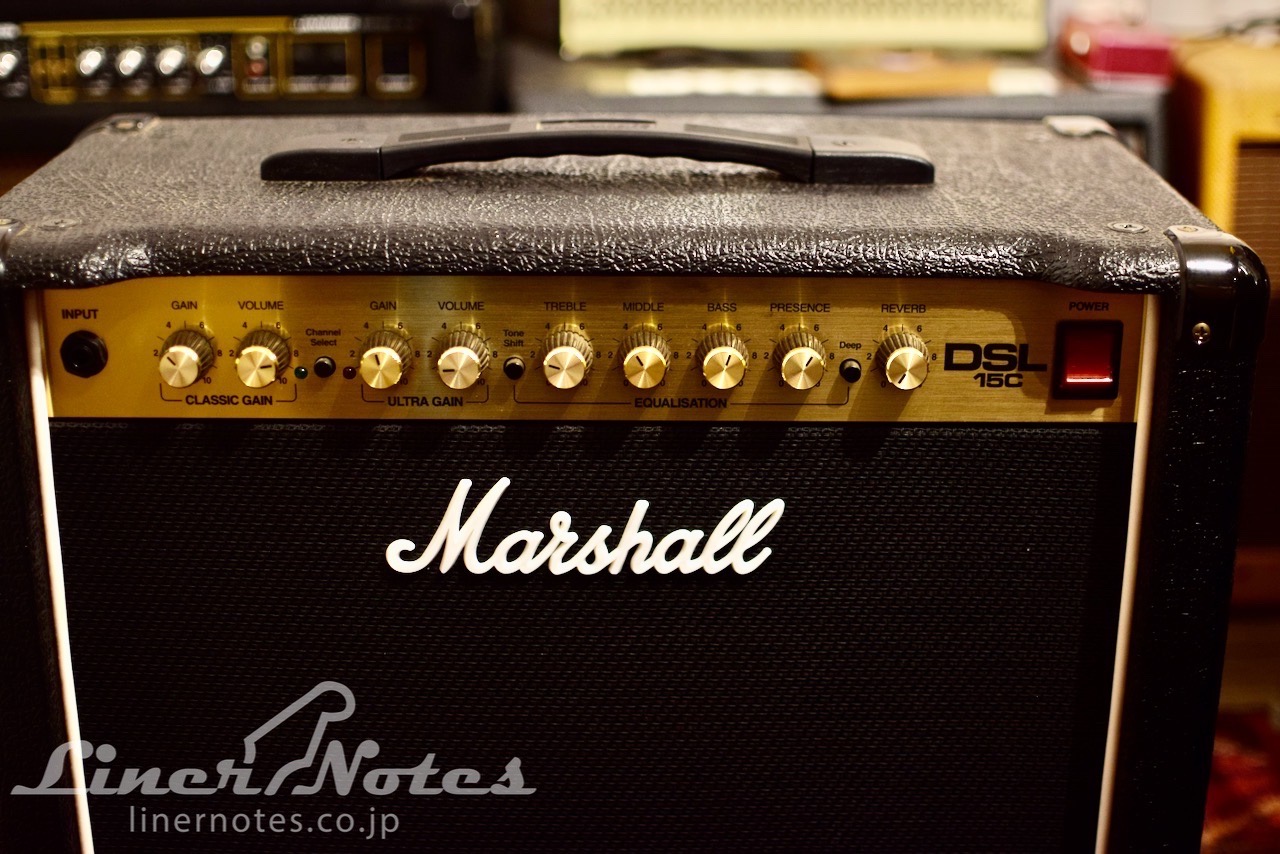 Marshall DSL15C 別売りフットスイッチ付 | LINER NOTES